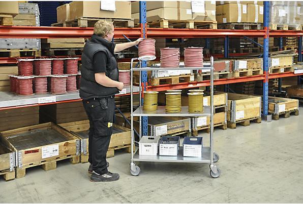 Produktbild Kongamek Etagenwagen 3 Böden (250 kg)