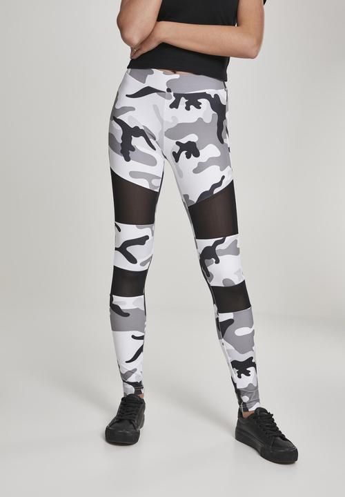 Actual product image Urban Classics Ladies Triangle Tech Mesh Leggings (XS)