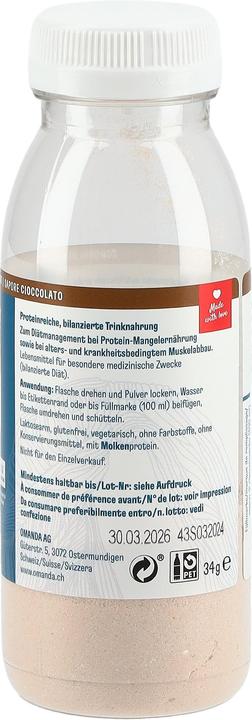 Actual product image Moltein PRO 1.5 chocolate, 6 x 34 g (6 Piece, 410 g)