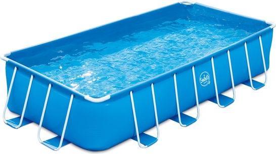 Actual product image Swing METAL FRAME POOL - RECTANGULAR - 4.88 x 2.44 x 1.07 m (488 x 244 x 107 cm)