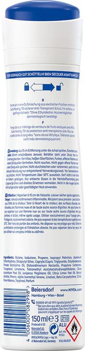 Actual product image NIVEA Exotic Feeling (Spray, 150 ml)