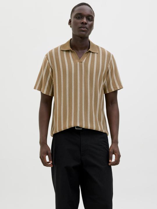 Image du produit Jack & Jones Gestreift Fly-Away Kragen Poloshirt Poloshirt (XXL)