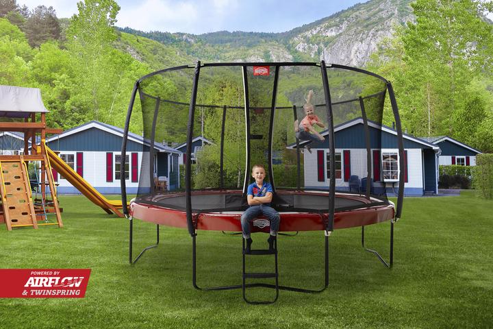 Produktbild BERG 37.81.03.01 Freizeit- & Garten-Trampolin Outdoor Rund Schraubenfeder Trampolin über der Erde (330 cm)