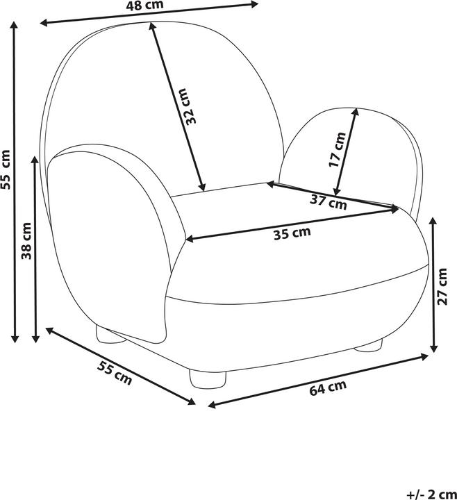 Image du produit Beliani Hem (Fauteuil pour enfants)