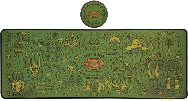 Image du produit Fanattik Sous-mains et sous-verres du Seigneur des Anneaux