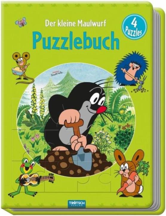 Puzzlebuch "Der kleine Maulwurf" (Tedesco, Mungitore di Zdenek, 2017)