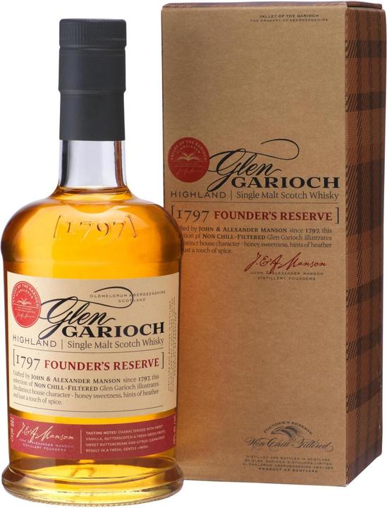 Glen Garioch Founder's Reserve (Single Malt, Scotch whisky, 1 x 70 cl)