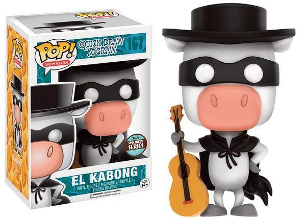Immagine prodotto Funko Quick Draw McGraw POP! animazione in vinile Serie Speciale El Kabong 9 cm