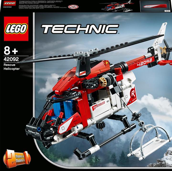 Actual product image LEGO Rescue helicopter (42092, LEGO Technic)