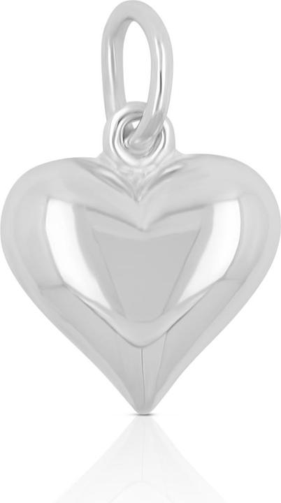 Image du produit Muau Pendant heart white gold 750, 16x11mm (Or blanc 750/18K)