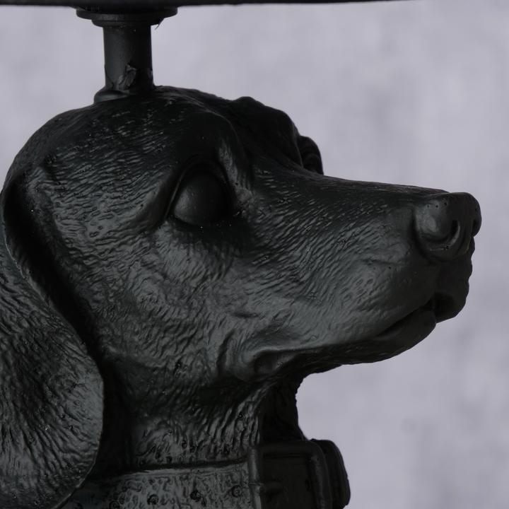 Actual product image Boltze Home Dachshund table lamp