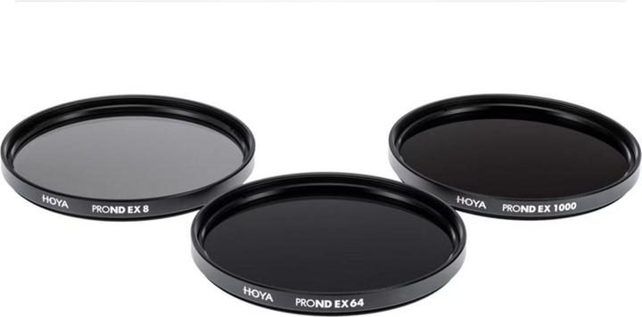 Produktbild Hoya PRO ND EX Filter Kit 8/64/1000 (67 mm, ND- / Graufilter, 67 mm)
