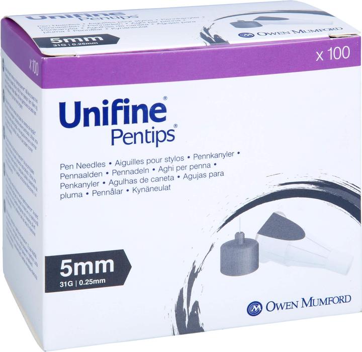 Produktbild Unifine Pentips Pen Nadeln grau