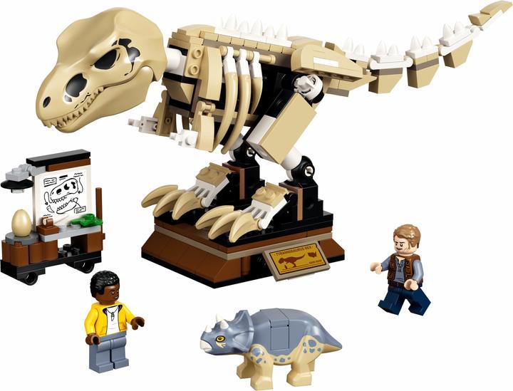 Image du produit LEGO T. Squelette de Rex dans l'exposition de fossiles (76940, LEGO Jurassic World)