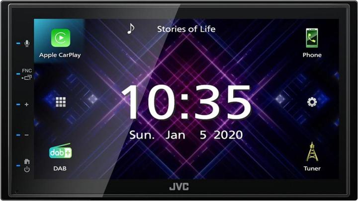 Actual product image JVC KW-M565DBT (Android car, Apple Carplay, MirrorLink)