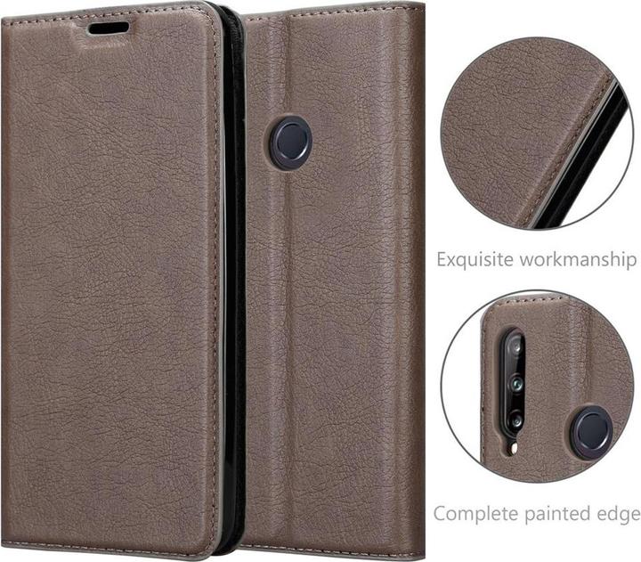 Produktbild Cadorabo Book Invisible Magnet Cover (Huawei P40 Lite E)