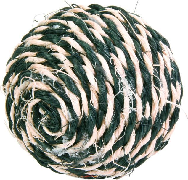 Actual product image Jolly Paw Jollypaw - Cat toy - Sisal ball with rattle - 1 piece (Catmint toy)