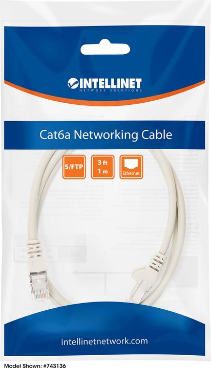 Immagine prodotto Intellinet 100% rame, LSOH (S/FTP, CAT6a, 0.50 m)