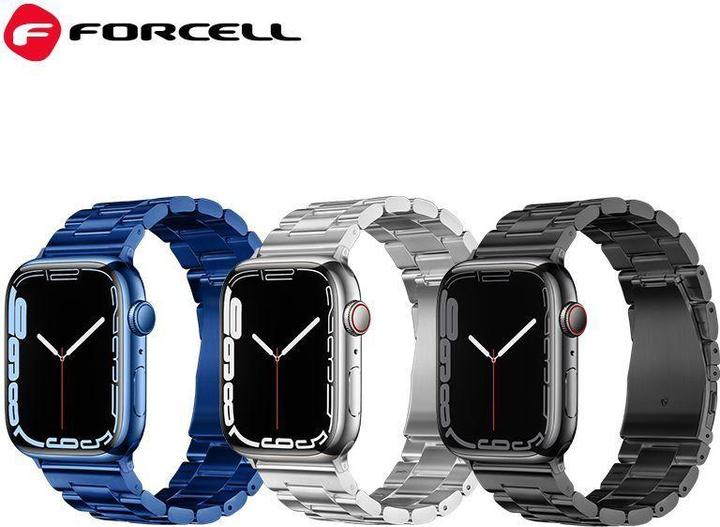 Image du produit Forcell Strap F-DESIGN FA10 stainless steel strap for APPLE Watch 38 / 40 / 41 mm black (Acier inoxydable)