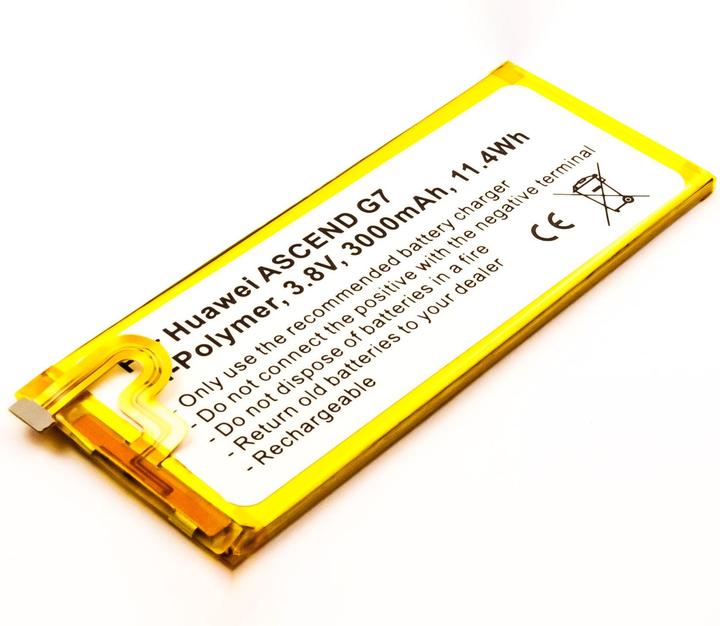 Actual product image AGI Battery compatible with Huawei Ascend G7 - Battery - 3,000 mAh