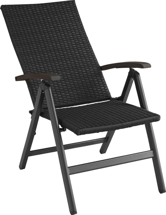 Produktbild tectake Rattanstuhl Melbourne klappbar