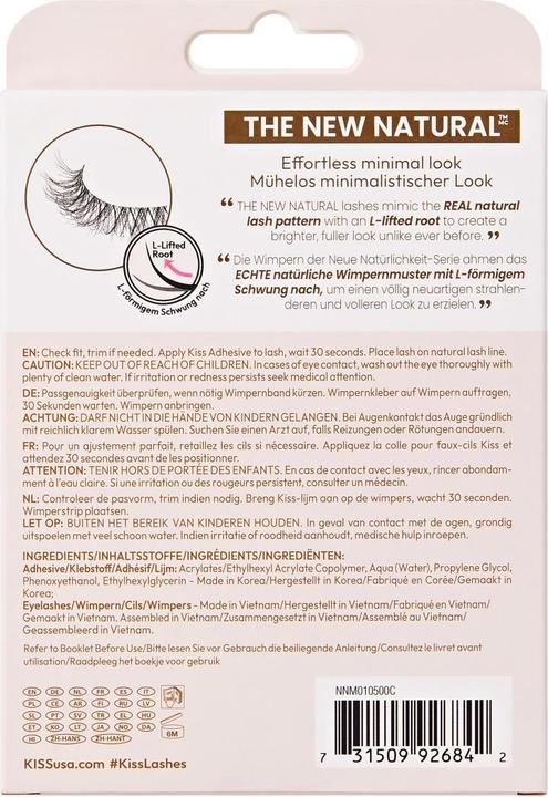 Actual product image KISS Artificial eyelashes Multipack The New Natural Pearl Earring (Artificial eyelashes)