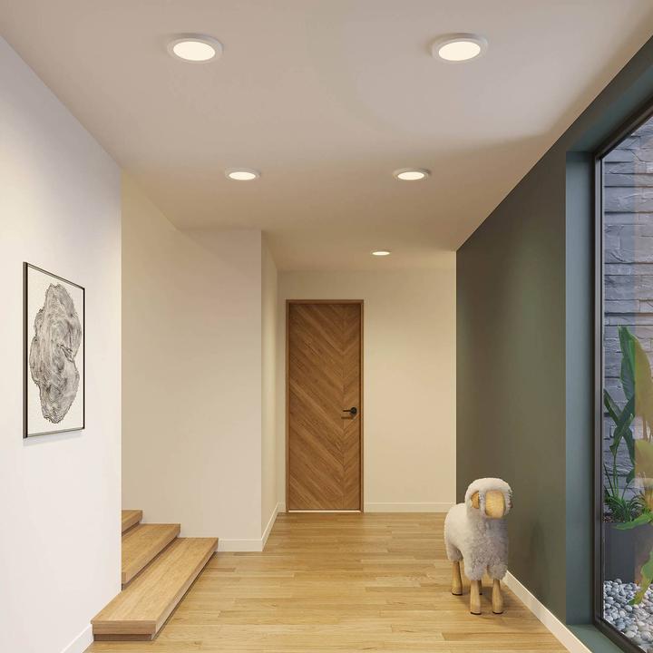Immagine prodotto Prios Lampada da soffitto Aureka LED, sensore, 22,5 cm (1500 lm)