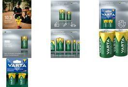 Immagine prodotto Varta Accu D Power 3000mAh 2er Bli (2 pz., D, 3000 mAh)