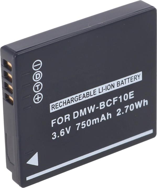 Panasonic Battery DMW-BCF10, DMW-BCF10E, BCF-10, CGA-S/106C,, CGA-S106C (Camera battery)