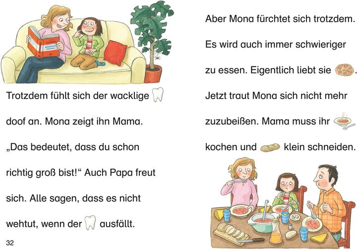 Produktbild Bildermaus - Wackelzahngeschichten (Deutsch, Sandra Reckers, Loewe Erstlesebücher, Annette Moser, 2020)