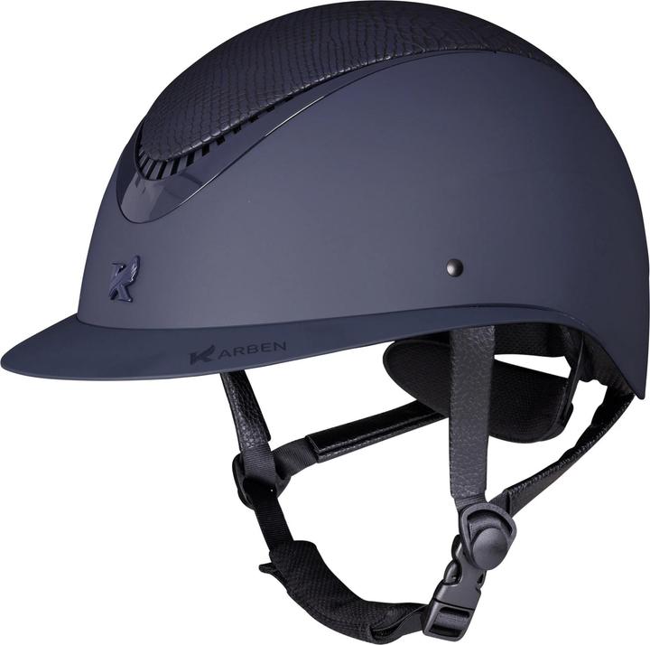 Actual product image Karben Unisex Adult Lorah Ellipse Fixed Peak Riding Hat (53)