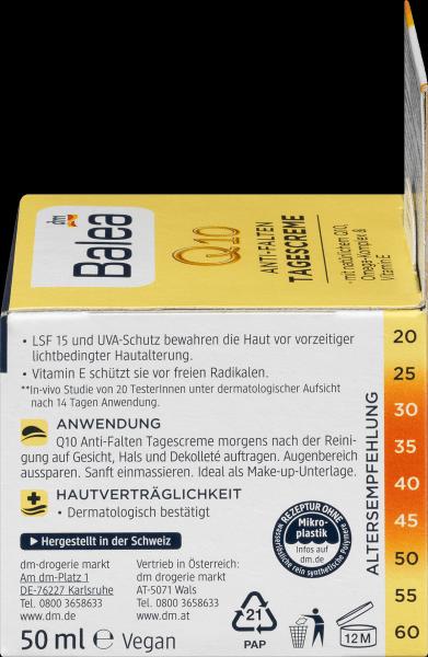 Actual product image dm Balea Q10 (50 ml, Day cream, SPF 15)