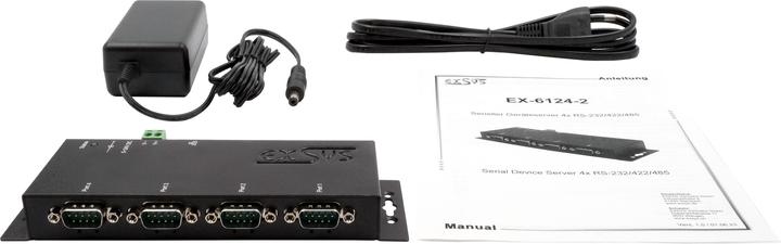 Produktbild Exsys Serial Device Server 4x RS232/422/485