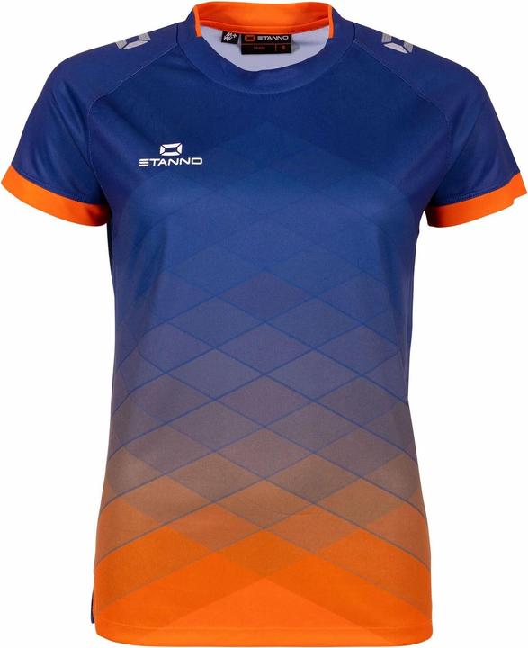 Orange, Bright Navy