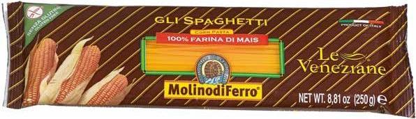 Actual product image Le Veneziane Pasta spaghetti gluten free (250 g)
