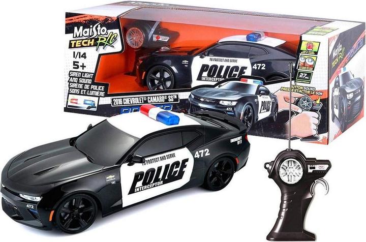 Actual product image Maisto Chevrolet Camaro Police