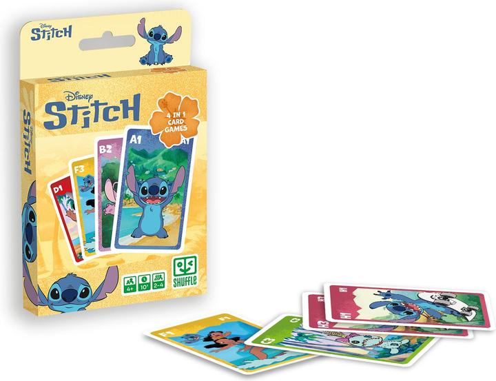 Actual product image Cartamundi Jeu De Famille Stitch (French)