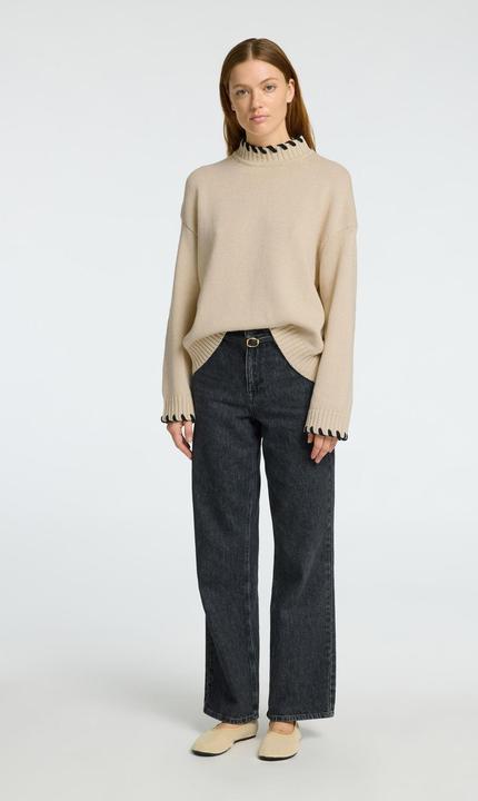 Actual product image Selected Femme Langarm Pullover mit hohem Kragen (L)