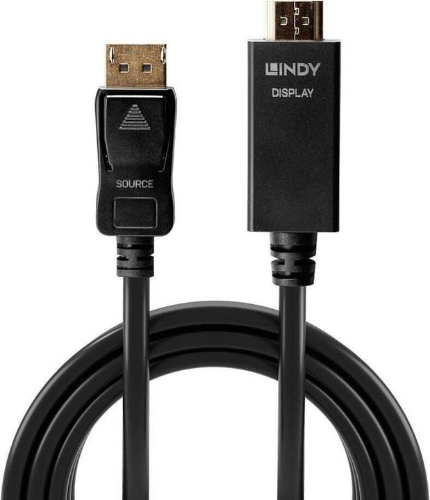 Produktbild Lindy DisplayPort — HDMI (Typ A) (2 m, HDMI, DisplayPort)