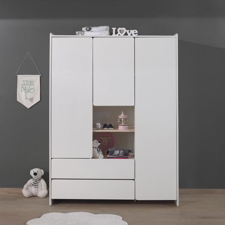 Produktbild Vipack Kiddy 3T Schrank+2Schubladen (138 cm)