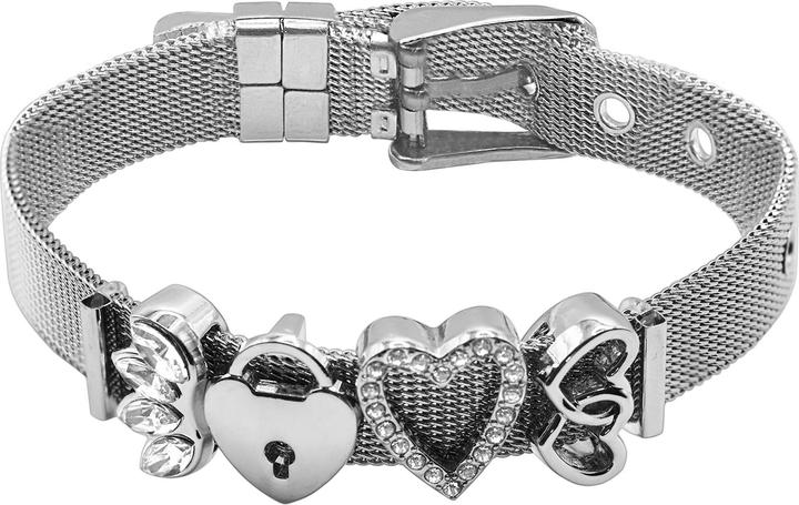 Immagine prodotto Heideman Bracciale a rete lucidato (100% acciaio inossidabile)