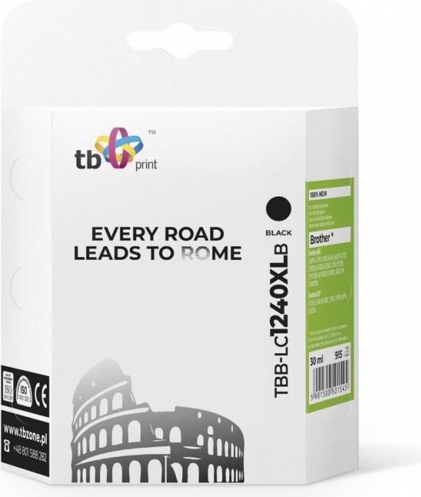 Productafbeelding Tusz do Brother MFC-J6510DW LC1240XL TBB-LC1240XLB BK (BK)