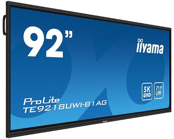 Actual product image iiyama LFD ProLite TE9218UWI-B1AG (5120 x 2160 pixels, 91.50")