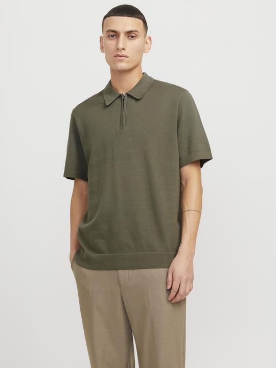 Actual product image Jack & Jones Jprblamilano Spring Knit Polo Ss Sn (L)