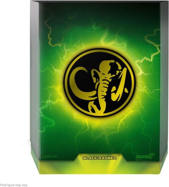 Produktbild Super7 Mighty Morphin Power Rangers figurine Ultimates Black Ranger 18 cm