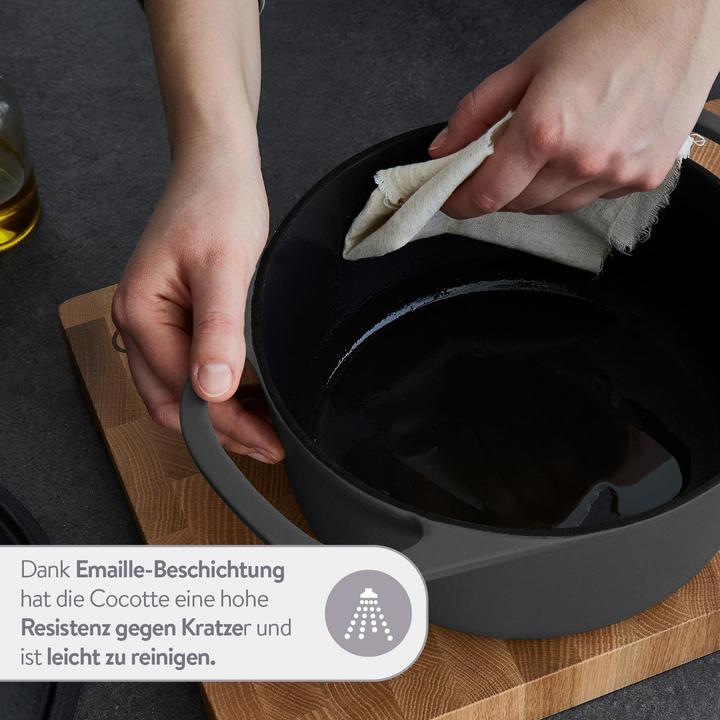 Immagine prodotto Springlane Cocotte Clara 6L (28 cm, Pirofila + casseruola, Ghisa)