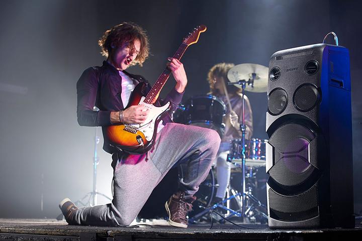 Actual product image Sony Mhc-V50d (Electrical connection)
