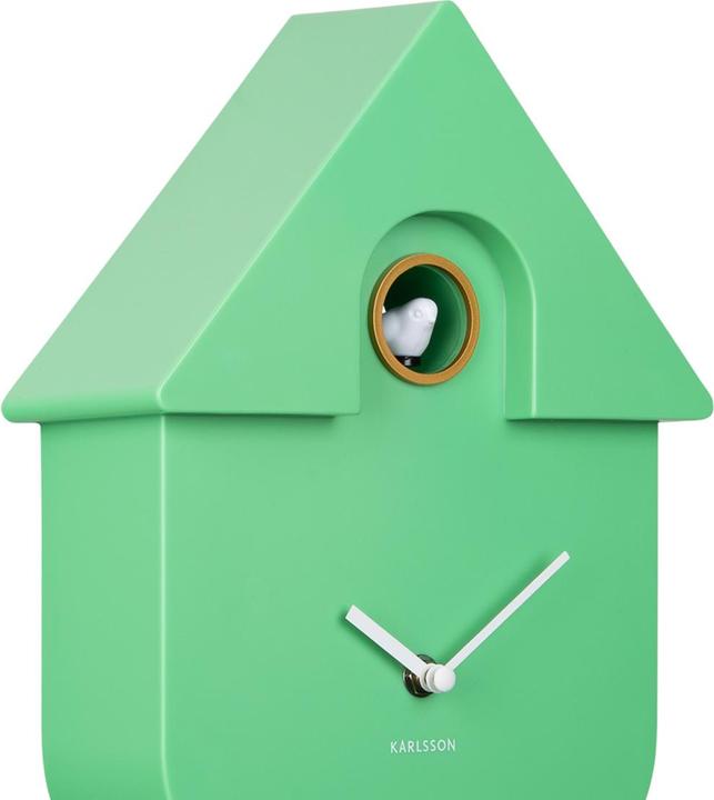 Immagine prodotto Karlsson - Wandklok - Koekoeksklok - Cuckoo Klok - Fel Groen