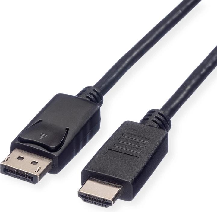 Produktbild Roline DisplayPort — HDMI (Typ A) (1 m, DisplayPort, HDMI)