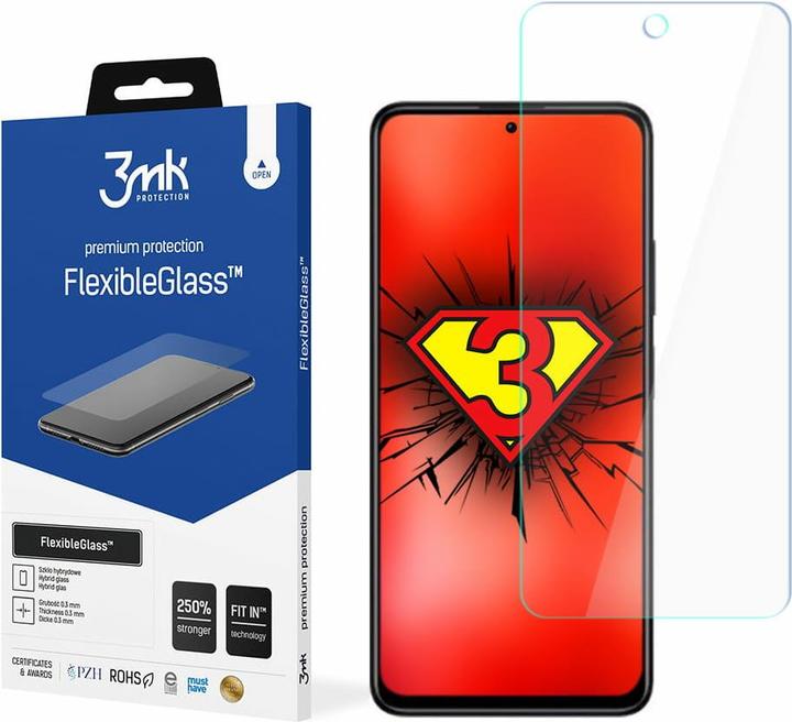 Produktbild 3MK hybrid glass Flexible 2.5D for Xiaomi Redmi Note 11S 4G (1 Stück, Xiaomi Redmi Note 11S, Xiaomi Redmi Note 11)